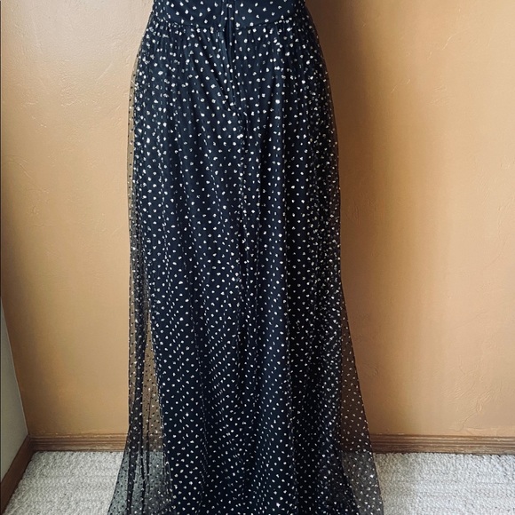 Windsor Long Black Strapless Prom Dress (M) NWOT - Picture 2 of 16